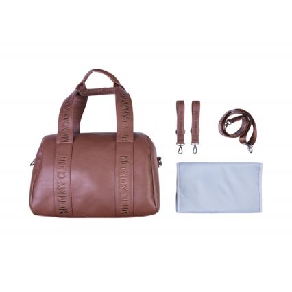 Childhome - Skötväska MOMMY CLUB LEATHER brun
