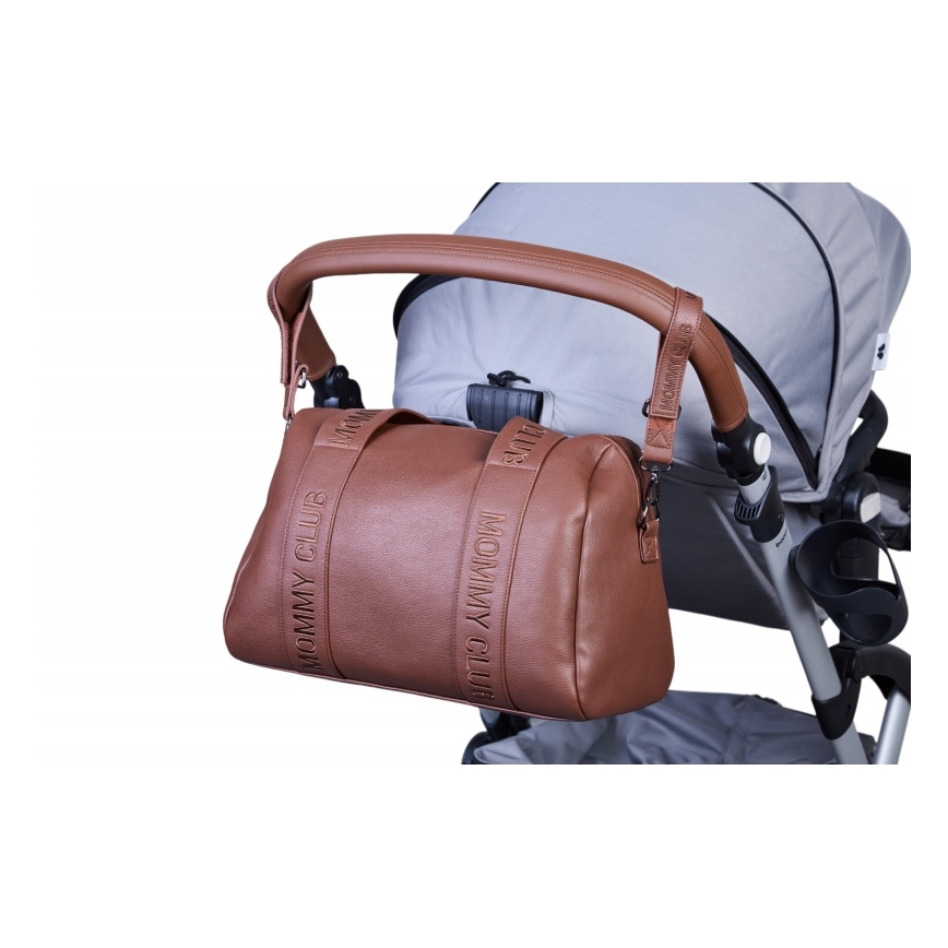 Childhome - Skötväska MOMMY CLUB LEATHER brun