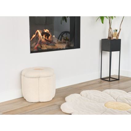 Childhome - Taburett BLOMMA diameter 35 cm grädde