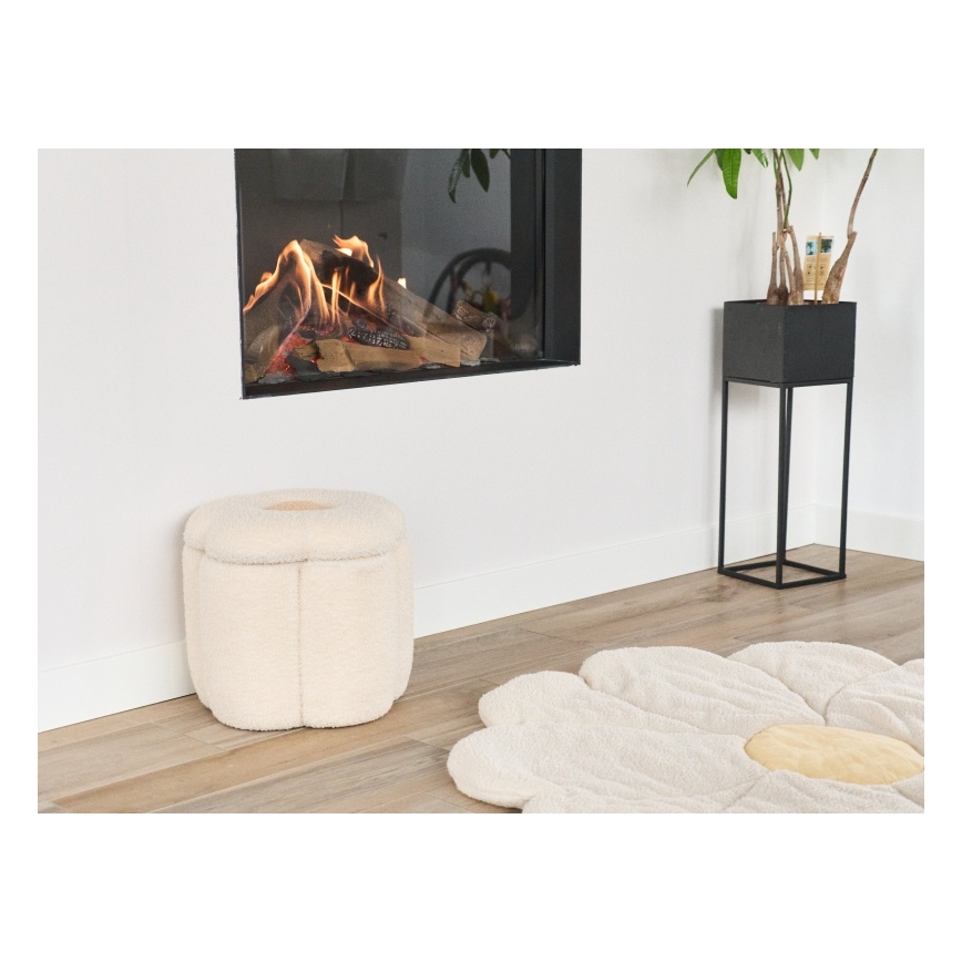 Childhome - Taburett BLOMMA diameter 35 cm grädde
