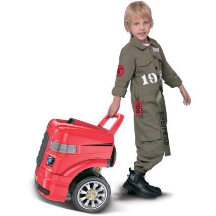 Children's car repair shop röd