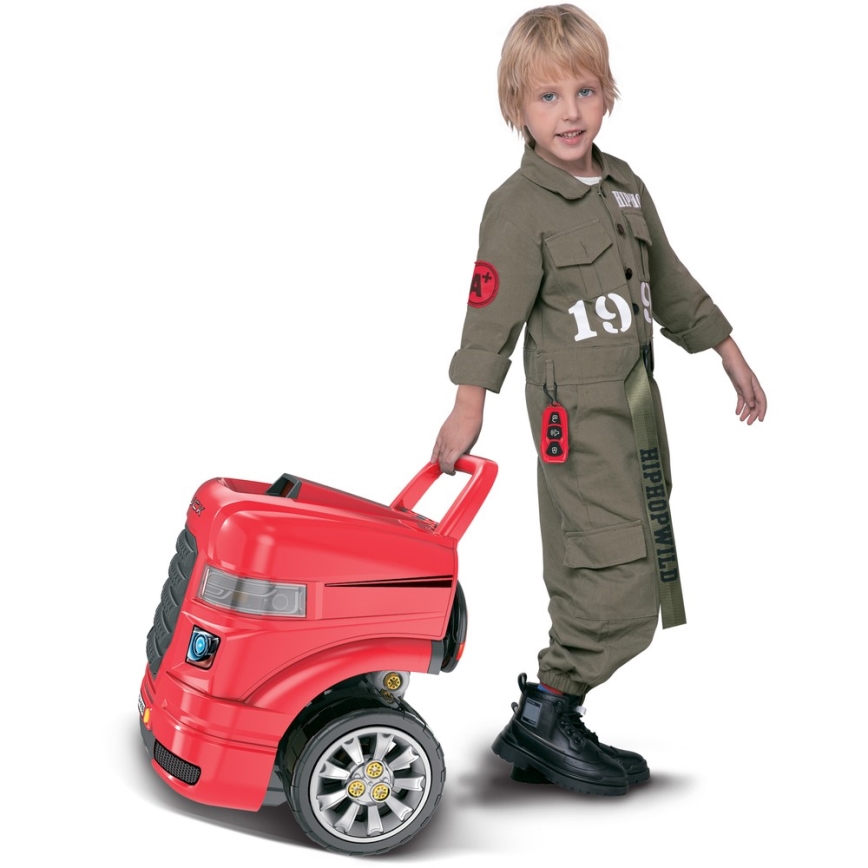 Children's car repair shop röd
