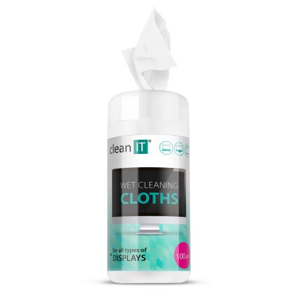CLEAN IT CL-141 - Blöta rengöringsdukar 100 delar