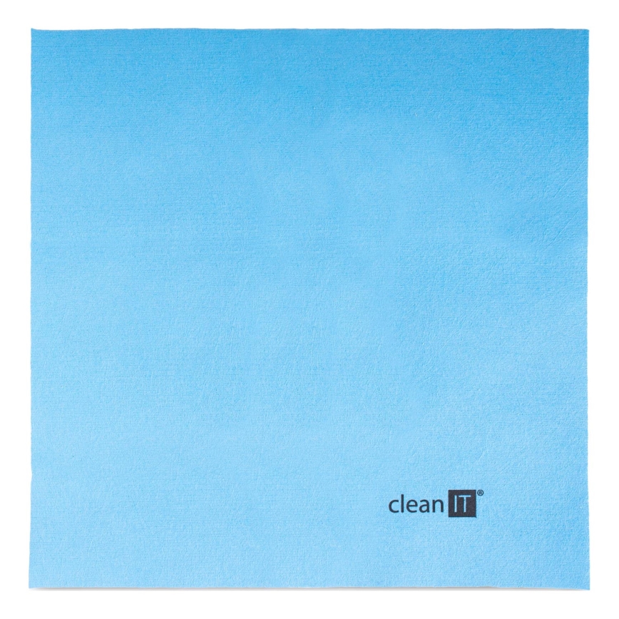 CLEAN IT CL-710 - Mikrofiberrengöringsduk 19x19 cm blå