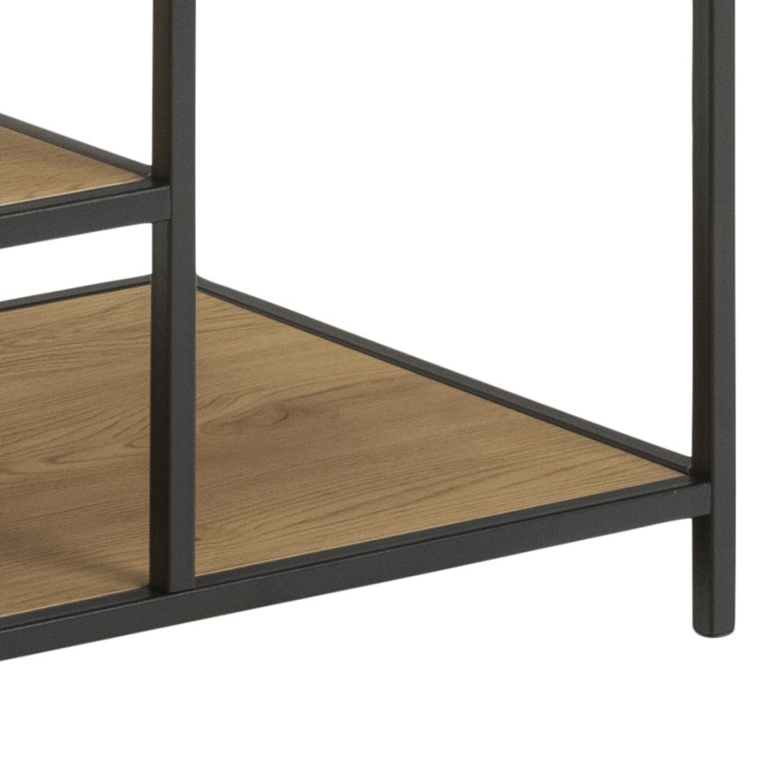 Clothes rack SARON ek/svart