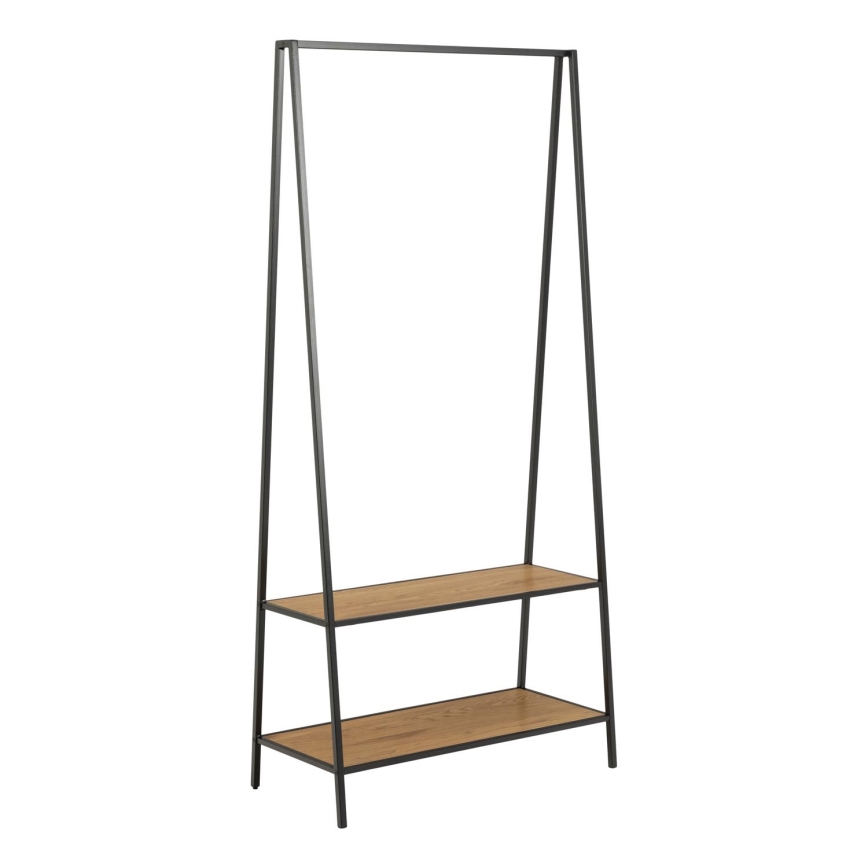 Clothes rack SARON ek/svart