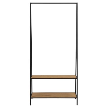 Clothes rack SARON ek/svart