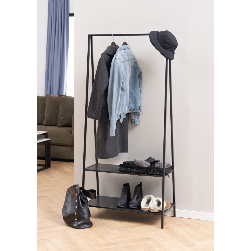 Clothes rack SARON svart