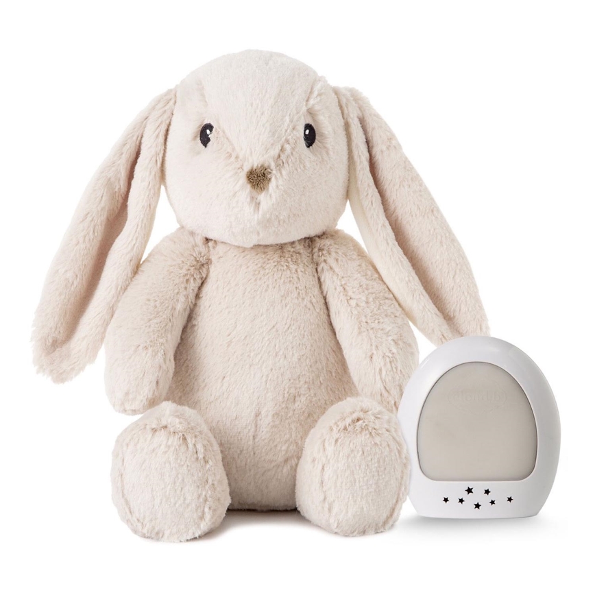 Cloud B - Goskompis med melodi och ljus kanin + USB