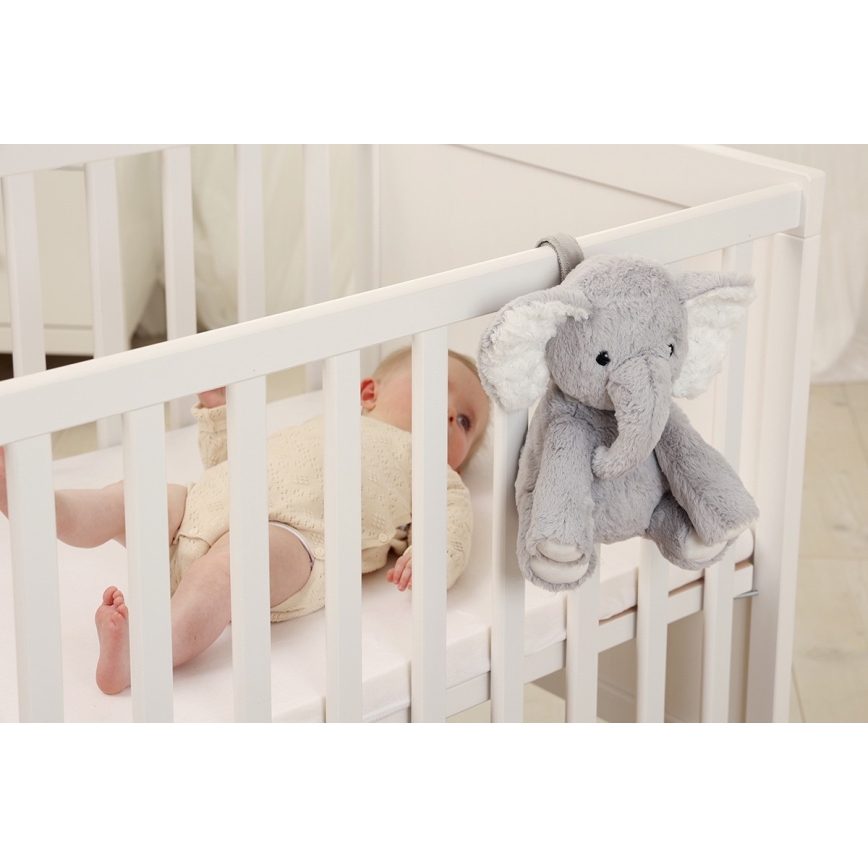 Cloud B - Snuggle buddy med en melody 2xAA elefant