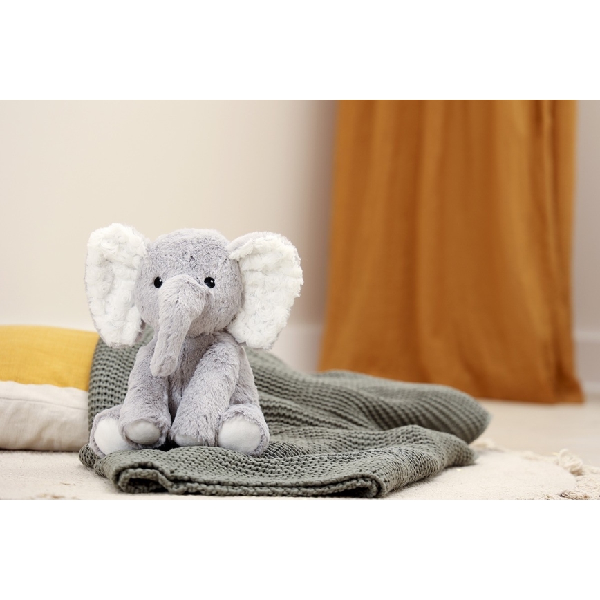 Cloud B - Snuggle buddy med en melody 2xAA elefant