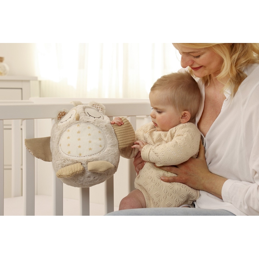 Cloud B - Snuggle buddy med en melody 2xAA uggla