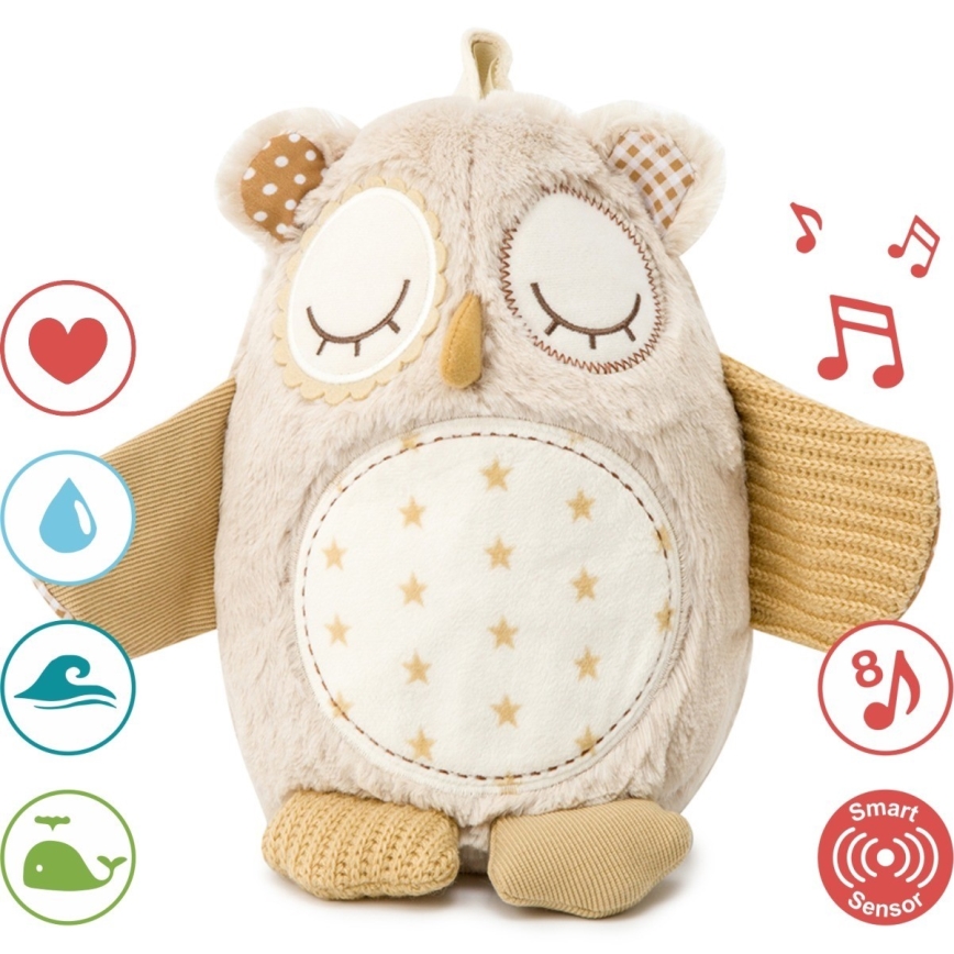 Cloud B - Snuggle buddy med en melody 2xAA uggla