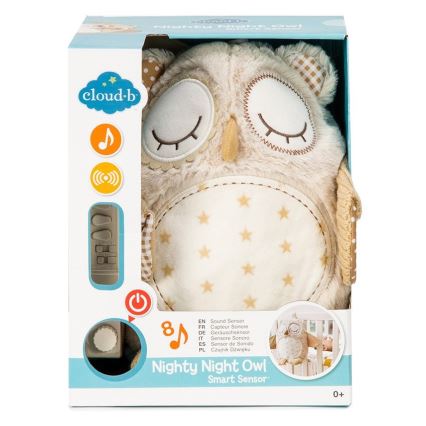 Cloud B - Snuggle buddy med en melody 2xAA uggla