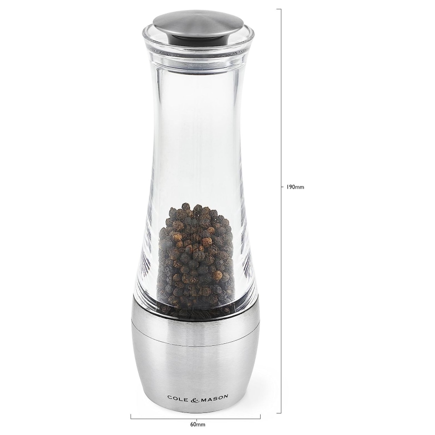 Cole&Mason - Set med salt- och pepparkvarnar AMESBURY 2 st 19 cm