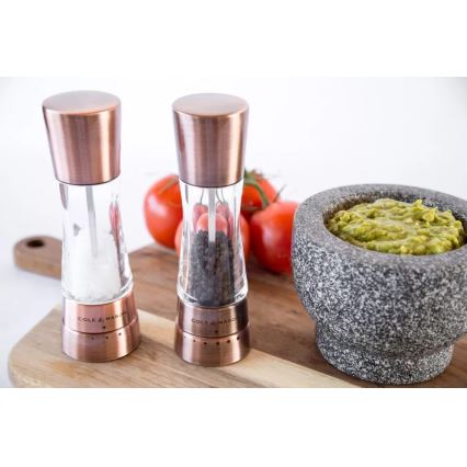Cole&Mason - Set med salt- och pepparkvarnar DERWENT 2 st 19 cm koppar