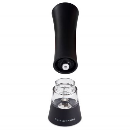 Cole&Mason - Electric grinder för salt or pepper BURFORD 4xAAA 18 cm svart