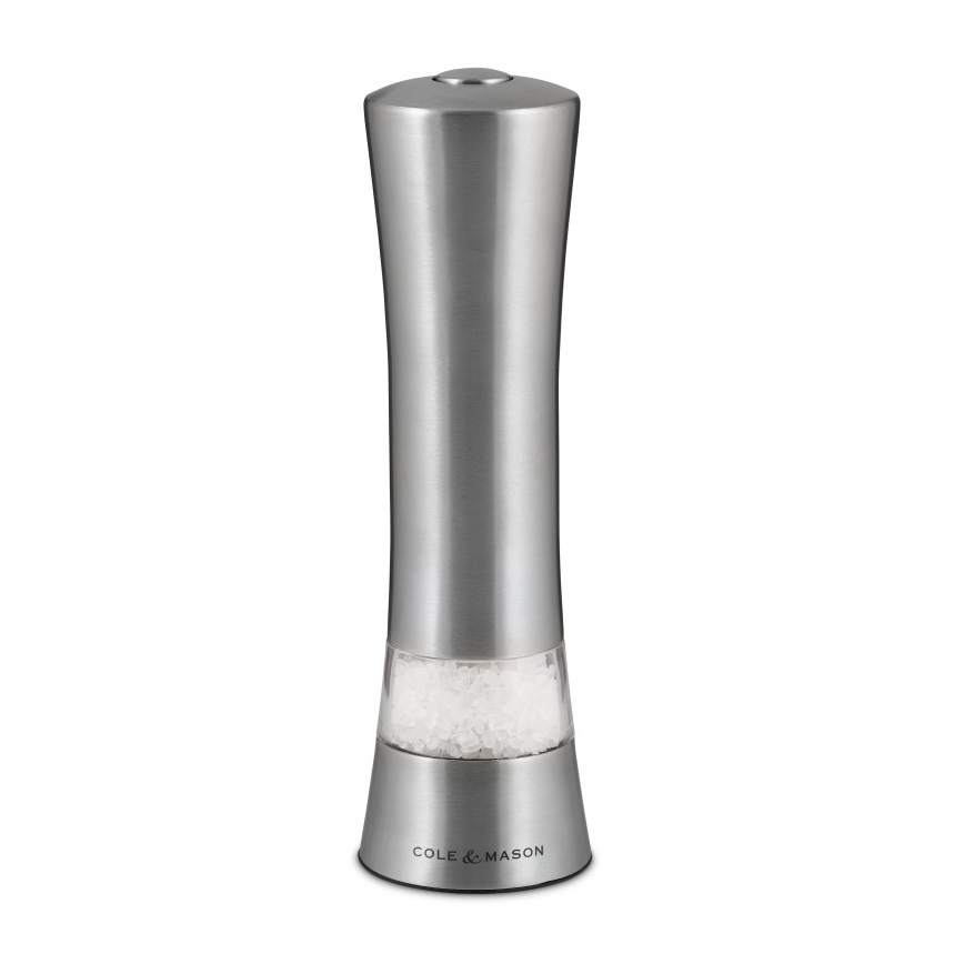 Cole&Mason - Elektrisk salt- och pepparkvarn WITNEY CLASSIC 6xAAA 20,6 cm