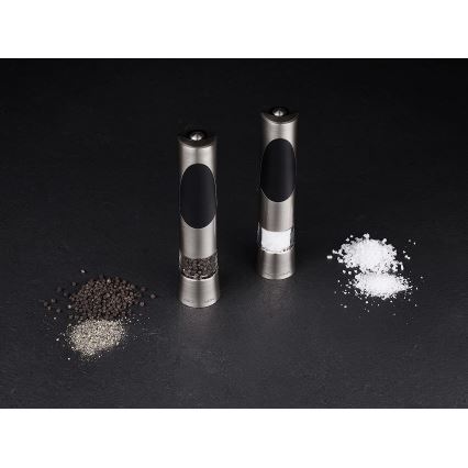 Cole&Mason - Elektriska kvarnar för salt och peppar RICHMOND, 2-pack, 6xAAA
