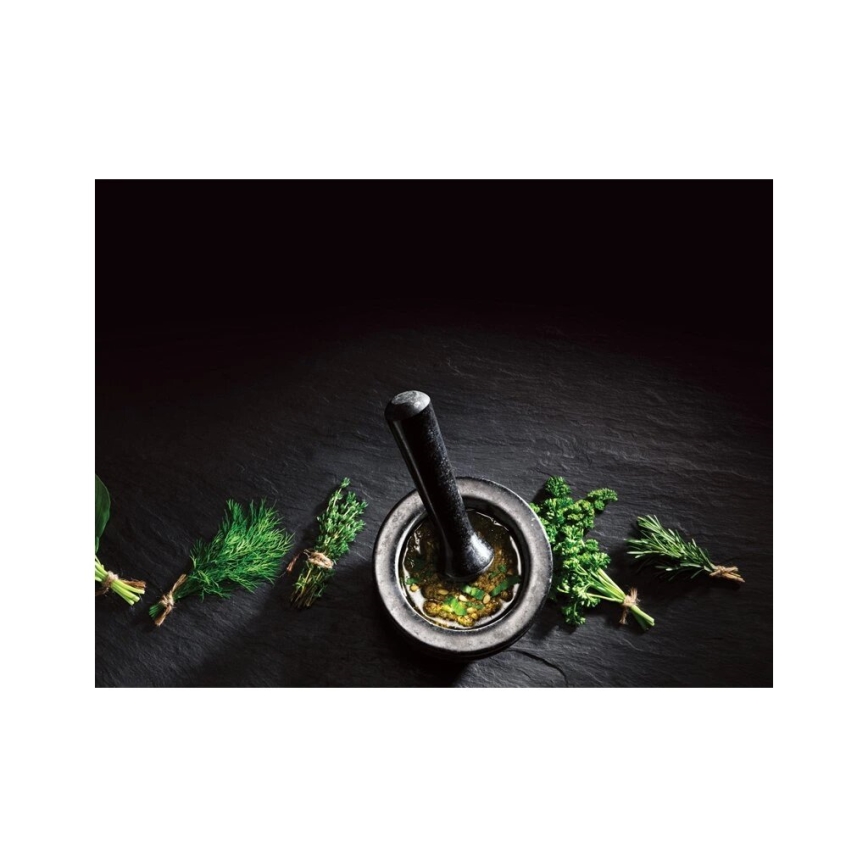 Cole&Mason - Granitmortel med mortelstöt GRANITE diameter 14 cm granite/svart