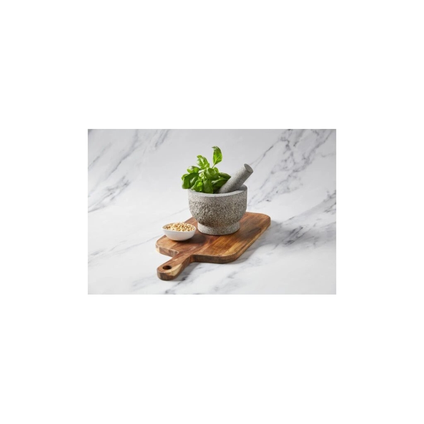 Cole&Mason - Granitmortel med mortelstöt GRANITE diameter 15 cm granite/grå