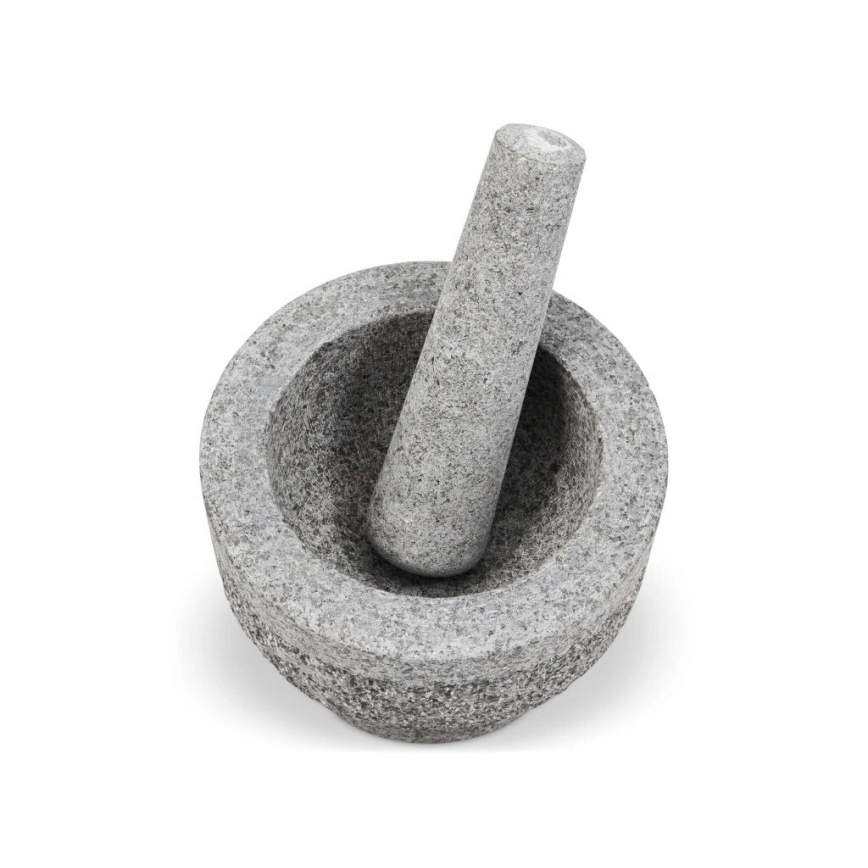 Cole&Mason - Granitmortel med mortelstöt GRANITE diameter 15 cm granite/grå