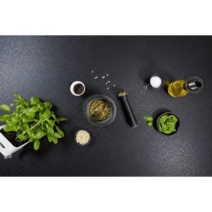 Cole&Mason - Granitmortel med mortelstöt GRANITE diameter 18 cm granite/svart