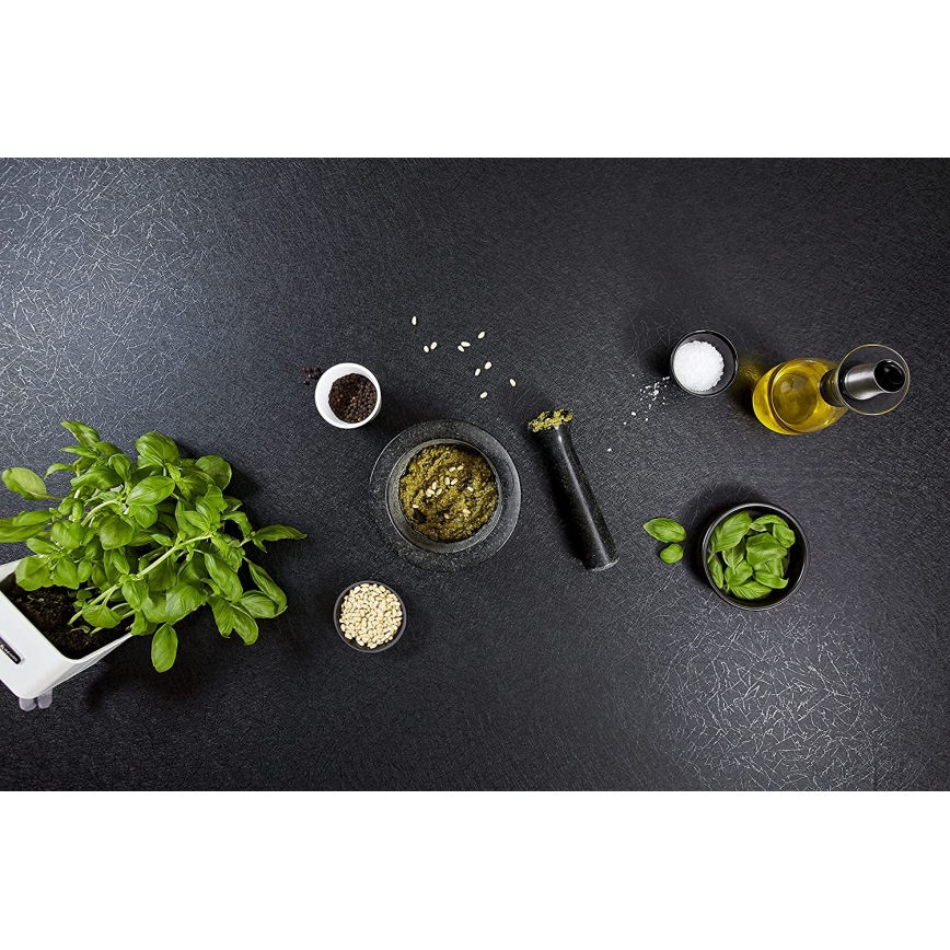 Cole&Mason - Granitmortel med mortelstöt GRANITE diameter 18 cm granite/svart