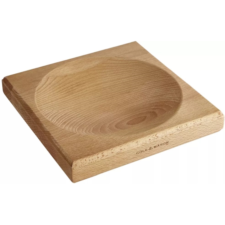 Cole&Mason - Köksskärbräda och vaggkniv 21,5x51,5 cm bok