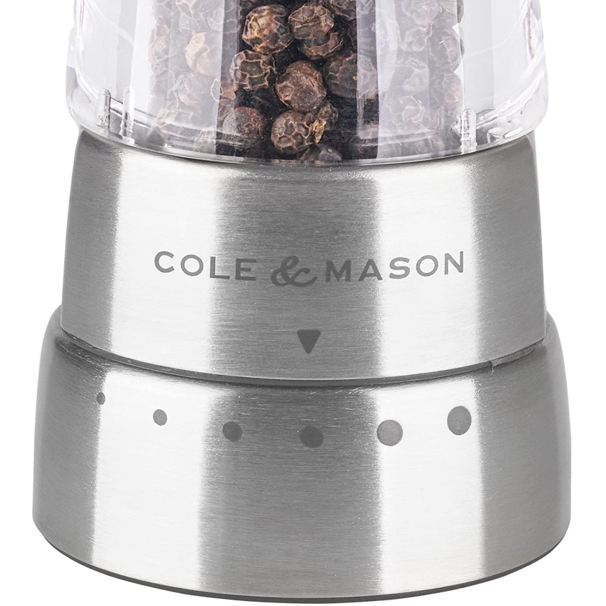 Cole&Mason - Pepparkvarn DERWENT 19 cm skinande krom