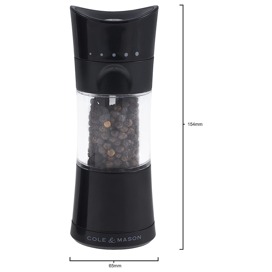 Cole&Mason - Set med salt- och pepparkvarnar HARROGATE 2 st 15,4 cm