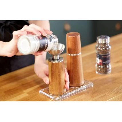 Cole&Mason - Set med salt- och pepparkvarnar MARLOW akacia 2 st 18,5 cm