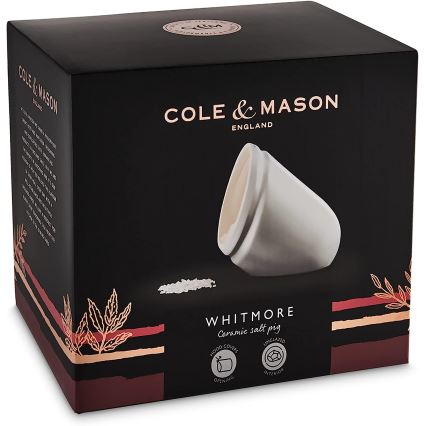 Cole&Mason - Saltkar i keramik WHITMORE