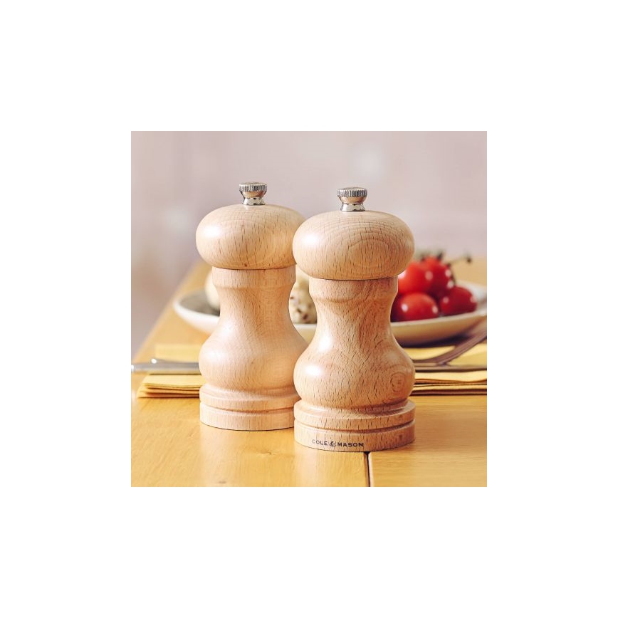 Cole&Mason - Saltkvarn CAPSTAN BEECH bok 12 cm