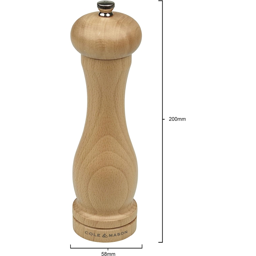 Cole&Mason - Saltkvarn CAPSTAN BEECH bok 20 cm