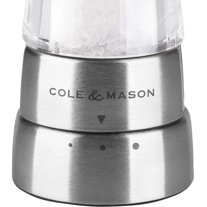 Cole&Mason - Saltkvarn DERWENT 19 cm skinande krom