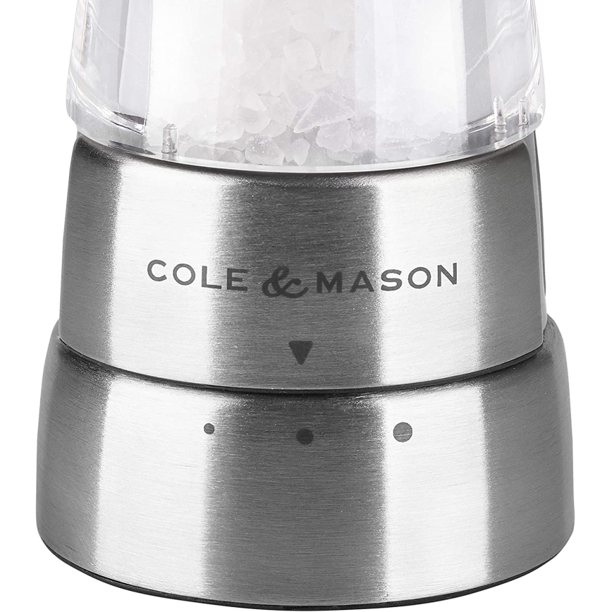 Cole&Mason - Saltkvarn DERWENT 19 cm skinande krom