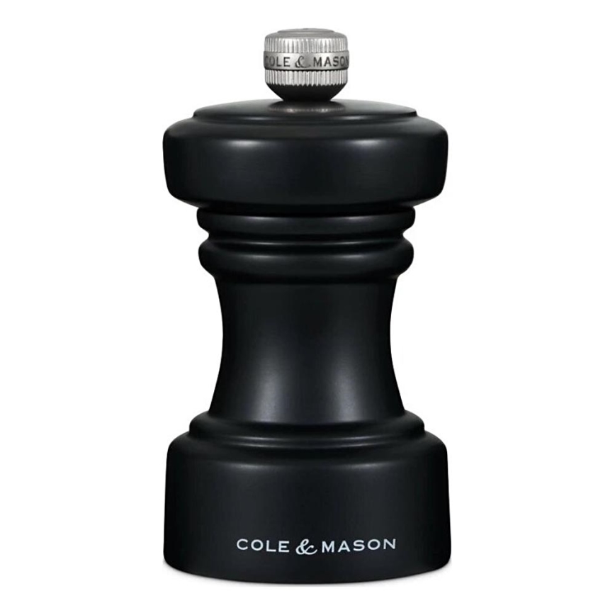 Cole&Mason - Saltkvarn HOXTON 10,4 cm bok/matt svart