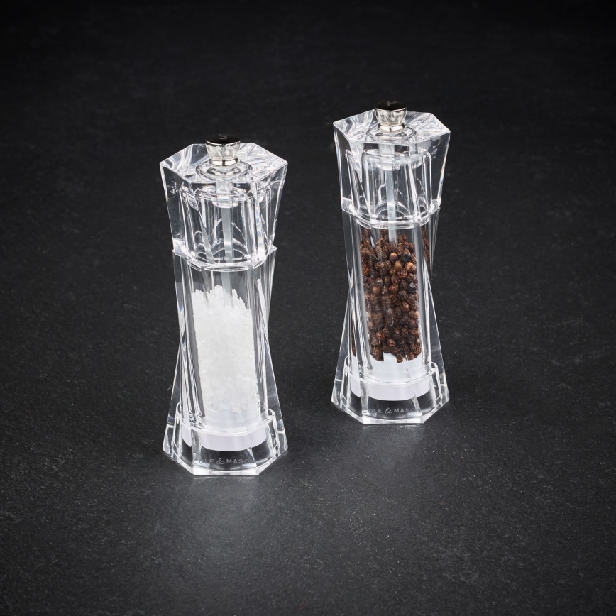 Cole&Mason - Set med saltkvarn och pepparkvarn ALDEBURGH 2 delar 14 cm