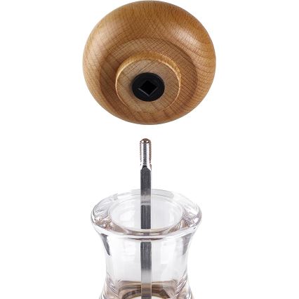 Cole&Mason - Set med saltkvarn och pepparkvarn BEECH 2 delar bok 16,5 cm