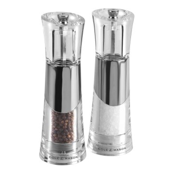Cole&Mason - Set med saltkvarn och pepparkvarn BOBBI 2 delar 18,5 cm