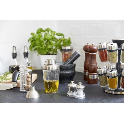 Cole&Mason - Set med saltkvarn och pepparkvarn BUTTON 2 delar 6,5 cm