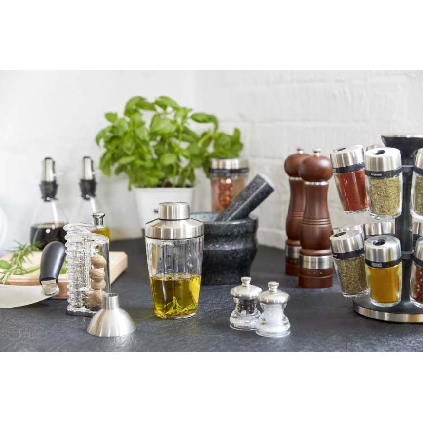 Cole&Mason - Set med saltkvarn och pepparkvarn BUTTON 2 delar 6,5 cm