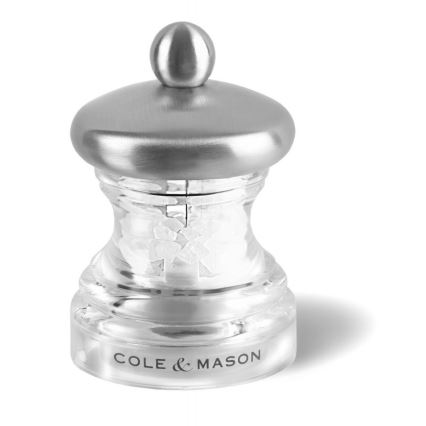 Cole&Mason - Set med saltkvarn och pepparkvarn BUTTON 2 delar 6,5 cm