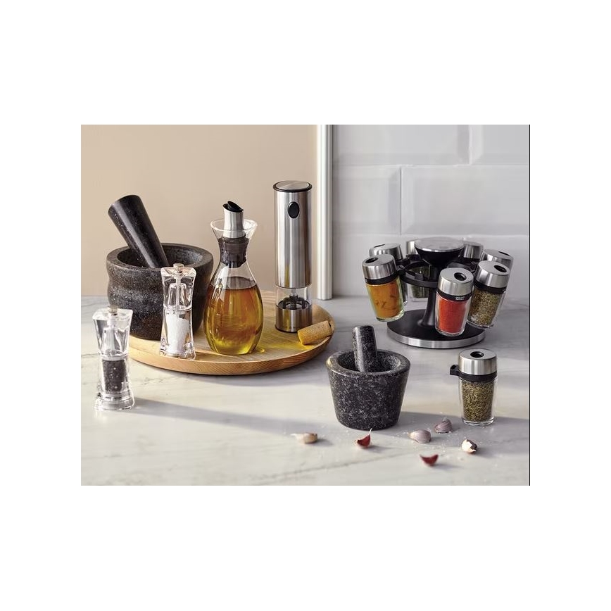 Cole&Mason - Set med saltkvarn och pepparkvarn CRYSTAL 2 delar 12,5 cm