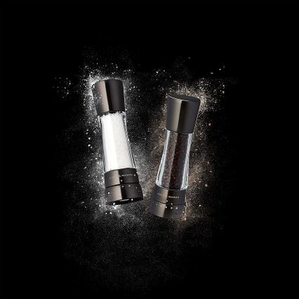 Cole&Mason - Set med saltkvarn och pepparkvarn DERWENT 2 delar 19 cm antracit