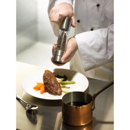 Cole&Mason - Set med saltkvarn och pepparkvarn DERWENT 2 delar 19 cm skinande krom