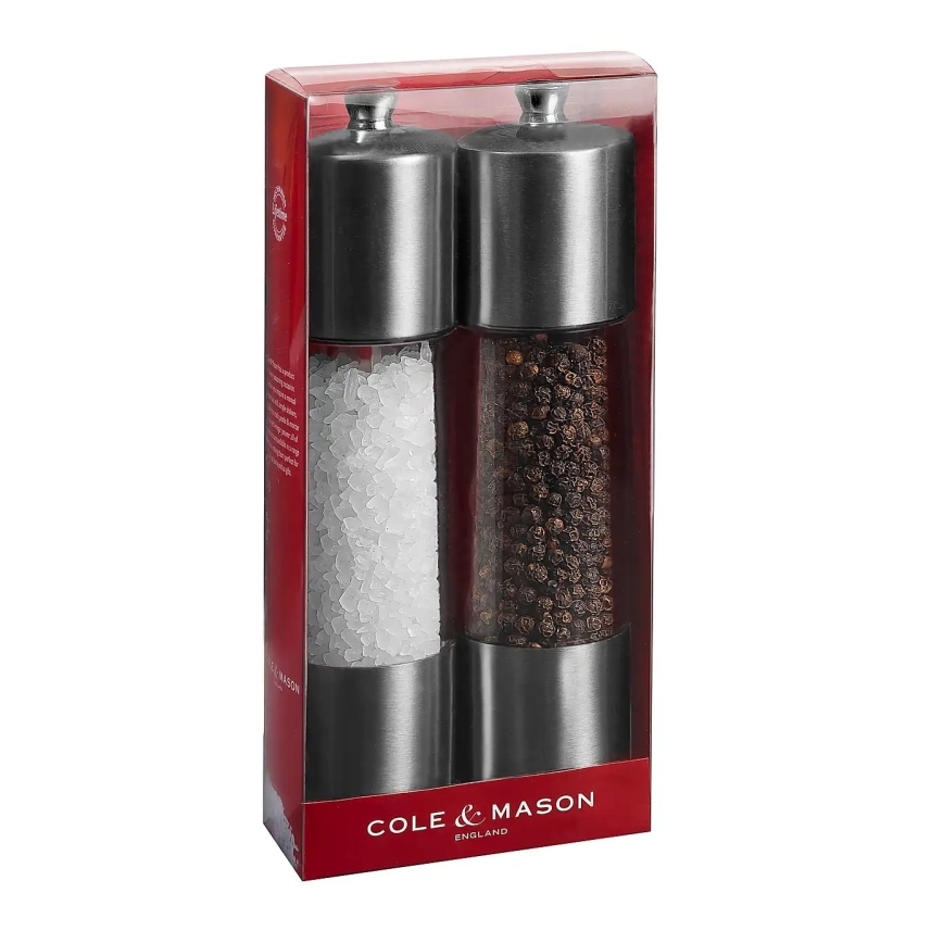 Cole&Mason - Set med saltkvarn och pepparkvarn EVERYDAY 2 delar 20 cm
