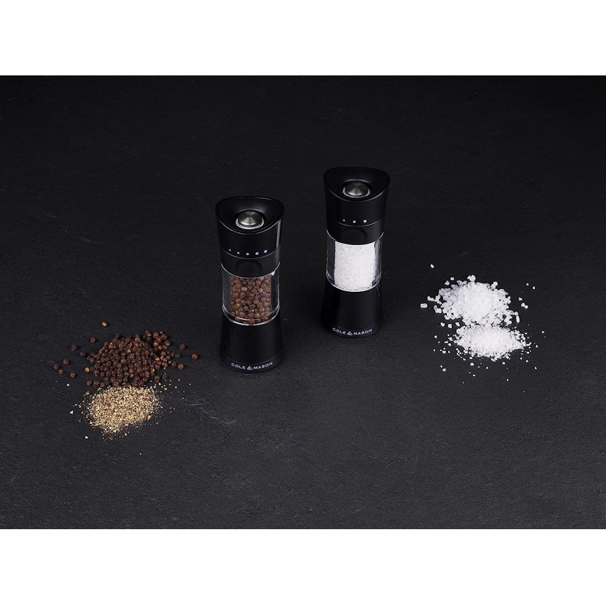 Cole&Mason - Set med saltkvarn och pepparkvarn HARROGATE 2 delar 15,4 cm