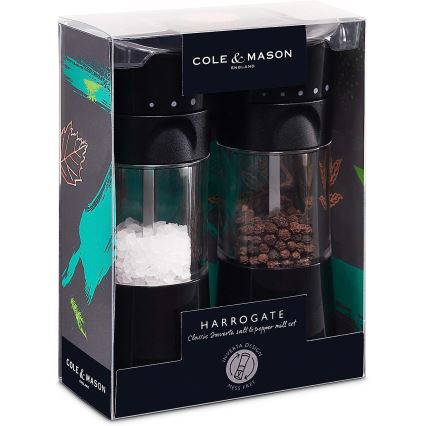 Cole&Mason - Set med saltkvarn och pepparkvarn HARROGATE 2 delar 15,4 cm